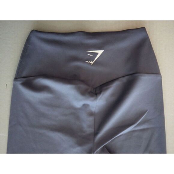 Gymshark GLLG4716 Women's Sz XS Light Blue High Rise Training Cropped Leggings - Picture 5 of 7